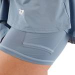 Yonex 2021 Tennis Womens Skort w/Inner Shorts - Mist Blue M