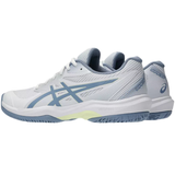 Asics GAME FF Womens Pickleball Shoes - White/Calm Indigo