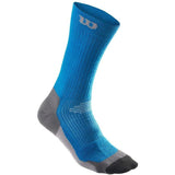 Wilson High-End Crew Sock - Blue/Grey