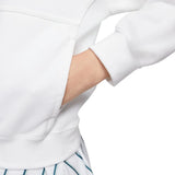 Nike Court Women Fleece Tennis Hoodie - White