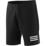 Adidas Club 3 Stripe Shorts - Black/White