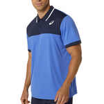 Asics Men Court Polo Shirt - Sapphire/Midnight