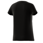 Adidas Essentials Big Logo Cotton Tee -  Black/Semi Lucid Fuchsia
