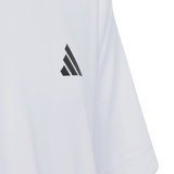 Adidas Club Tennis 3-Stripes Tennis T-Shirt - White/Black