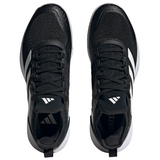 Adidas Adizero Ubersonic 4.1 Mens Tennis Shoes - Core Black / White / Grey Four