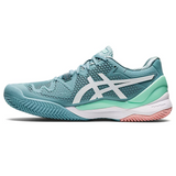 Asics Gel Resolution 8 (Herringbone) - Smoke Blue/White