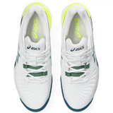 Asics Gel Resolution 9 Mens Tennis Shoes - White/Restful Teal