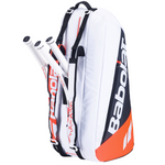 Babolat Pure Strike 6 Pack Bag 2024 - White/Black/Red