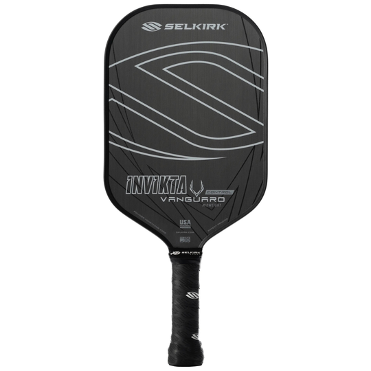 Selkirk Vanguard Control Invikta Midweight Raw Carbon Pickleball Paddle