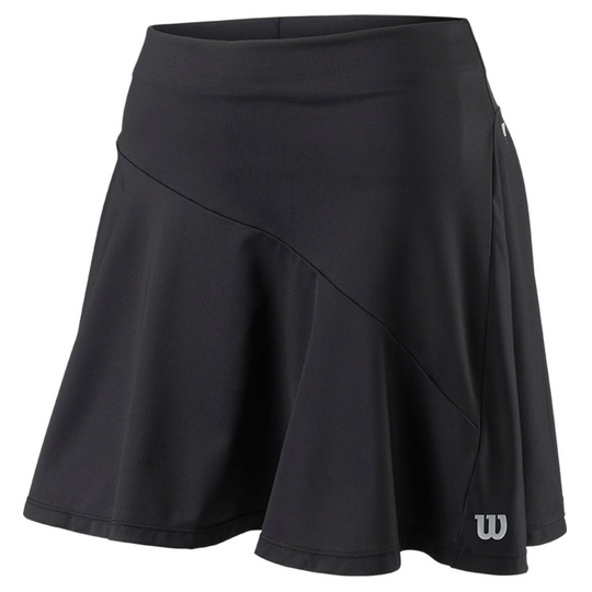 Wilson 2022 Training 14.5 Black Women Tennis Skirt II W