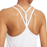 Nike Dri-FIT One Elastika Women's Standard Fit Tank - White/Black