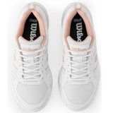 Wilson Pickle Pro Womens Pickleball Shoes - White/Cameo Rose