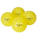 Onix Dura Fast 40 Outdoor 100 Pack Pickleballs - Yellow