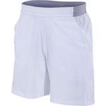 Babolat Boys Performance Short - White/Dark Yellow