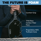 CRBN² TruFoam Waves Square Pickleball Paddle