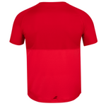 Babolat Play Crew Neck Men's Tee - Tomato Red