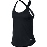 Nike Womens Dry Tank Elastika - Black/White