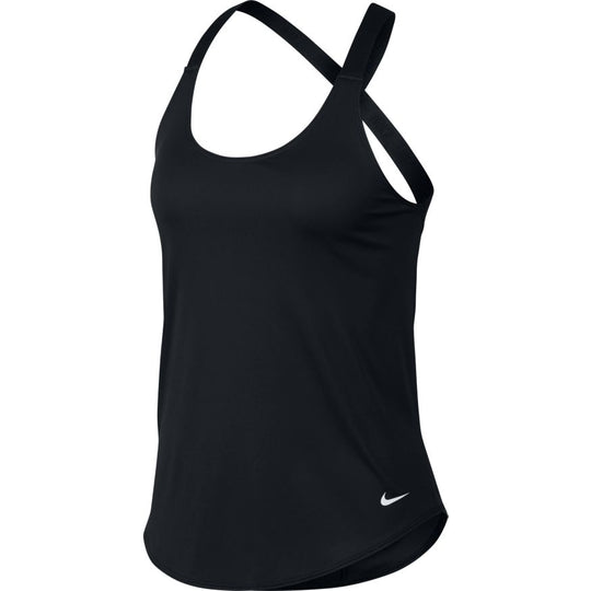 Nike Womens Dry Tank Elastika - Black/White