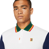 The Nike Polo Slim Fit Polo - White/Binary Blue