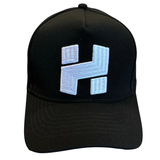 HAMR Court Snapback Cap - Black