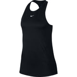 Nike Womens Pro Tank All Over Mesh - Black/White