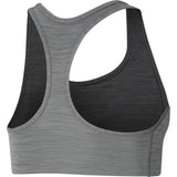 Nike DriFit Womens Swoosh Sports Bra - Smoke Grey/Heather/Black