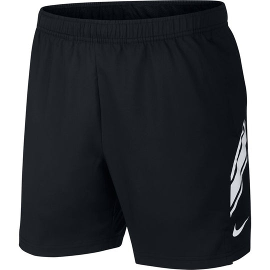 NikeCourt Dri-Fit Mens 7inch Short - Black/White