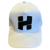 HAMR Court Snapback Cap - White