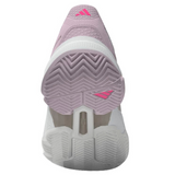 Adidas Courtjam Control 3 Women Tennis Shoes - White/Silver Metallic/Lucid Pink