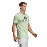 Adidas Logo Tee - Glow Green