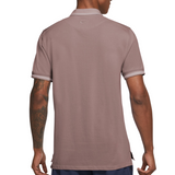 Nike Men Slim Fit Tennis Polo Shirt - Smokey Mauve/Platinum Violet