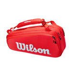 Wilson Super Tour 6 Pack Bag - Red