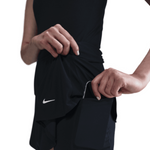 Nike Victory Womens Dri-FIT Short Flouncy Tennis Skirt - Black/White