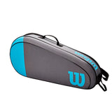 Wilson Team 3 Racquet Bag - Blue/Grey