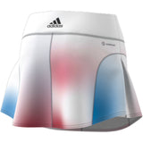 Adidas Womens Melbourne Match Skirt - White/Black/Vivid Red