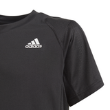 Adidas Boys Club 3-Stripe Tee - Black/White