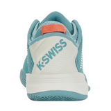 K Swiss Hyper Court Supreme Women Tennis Shoes - Nile Blue/Blanc De Blanc/Desert Flower