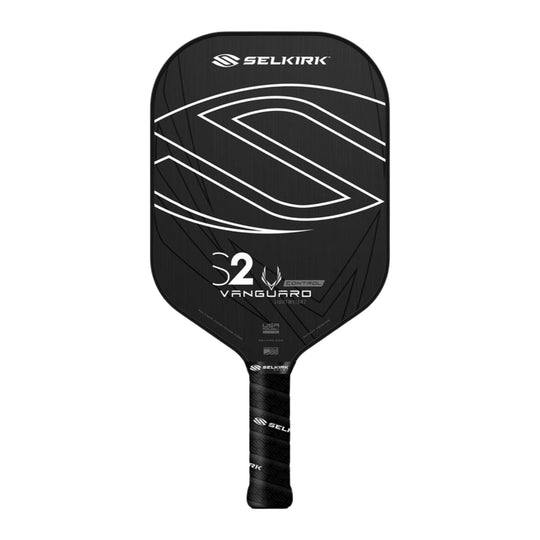Selkirk Vanguard Control S2 Lightweight Raw Carbon Pickleball Paddle