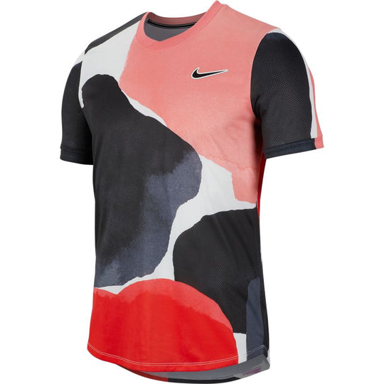 NikeCourt Challenger Top SS Melbourne MB NT2 - Gridiron/White/Off Noir
