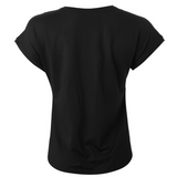 Nike Womens Court DriFit Victory Top - Black/White