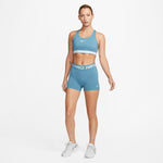 Nike Pro Women 3" Shorts - Noise Aqua/White
