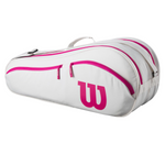 Wilson Advantage 6 Pack 2025 Racquet Bag - Off White