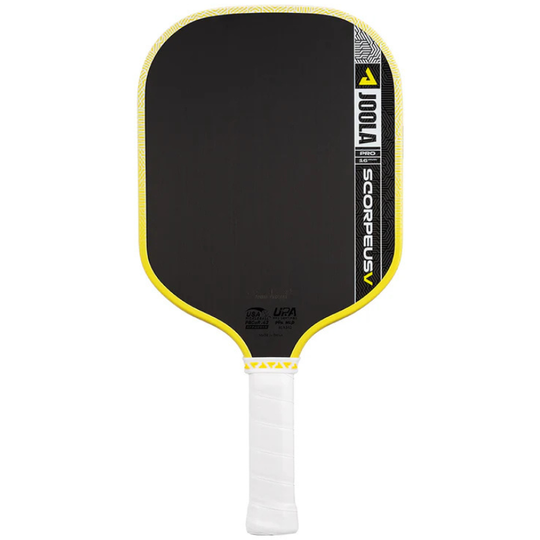 JOOLA Scorpeus Pro V Anna Bright 16mm Pickleball Paddle - Yellow