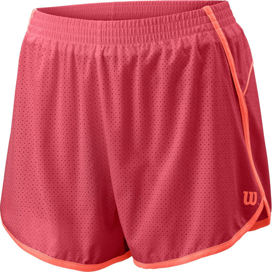 Wilson Womens Competition Woven 3.5 Short holly berry