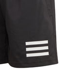 Adidas Boys Club 3 Stripe Shorts - Black/White