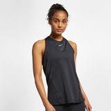 Nike Womens Pro Tank All Over Mesh - Black/White