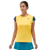 Yonex 2024 AO Tennis Womens Crew Neck - Soft Yellow