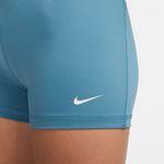Nike Pro Women 3" Shorts - Noise Aqua/White