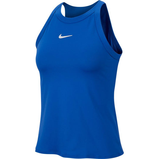 Nike Womens Court Dry Tank - Game Royal/White