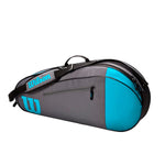 Wilson Team 3 Racquet Bag - Blue/Grey